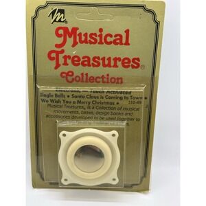 Vintage Musical Treasures Touch‎ Activated "Silver Bells" Music Movement